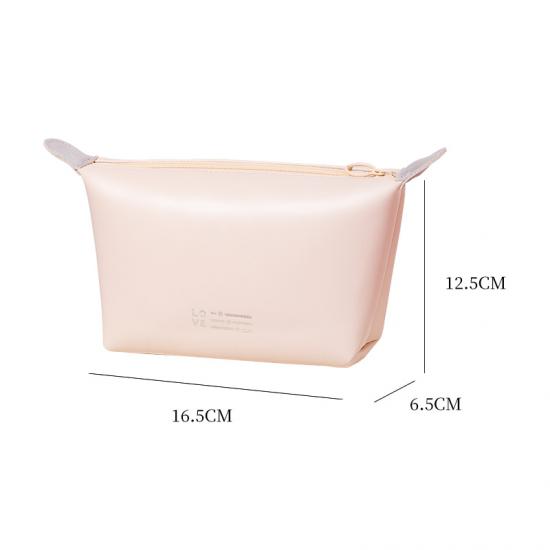 Pu Portable Cosmetic Bag
